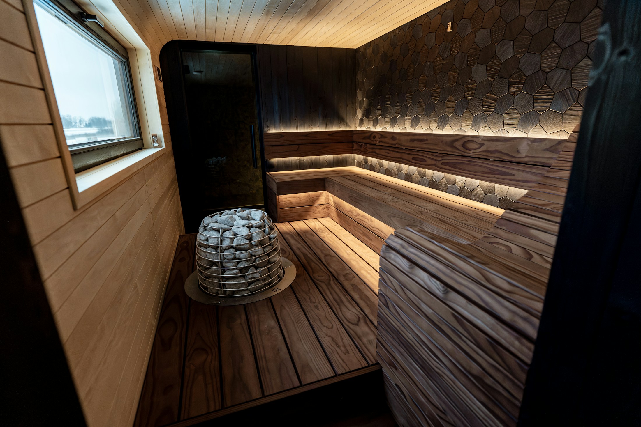 Sauna iç mekan